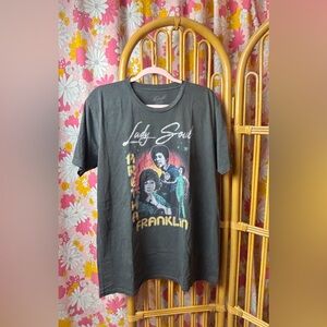 NWOT Midnight Rider Aretha Franklin Tee